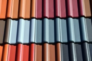colored roof shingles